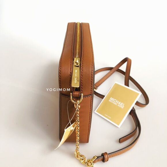 MICHAEL KORS Jet Set east west CROSSBODY Messenger Shoulder Handbag Signature - Picture 9 of 14